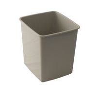 Rubbish Bin Plastic 15 Litre Italplast I80 Beige