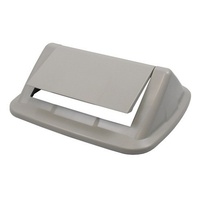 Waste Bin 32L litre I190 Swing Top Lid Dark Grey Fits I180 Italplast, yes, this is the lid only, not the bin