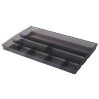 Drawer Tidy Italplast I70 Tinted Grey 