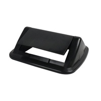 Waste Bin 32L litre I190 Swing Top Lid Black Fits I180 Italplast, yes, this is the lid only, not the bin