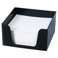 Memo Cube Holder Esselte Black With 500 Blank Sheets 45894