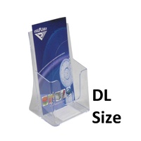 Brochure Holder DL 1 slot I551 Italplast DL is 1/3 of A4