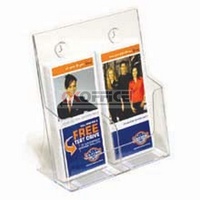 Brochure Holder 1/3 A4 DL 2 slot I557 - each 