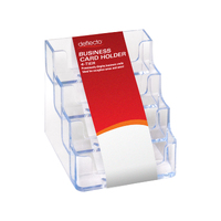 Business Card Stand 4 slot Counter Top Deflecto 70841