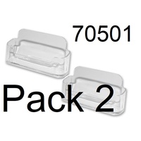 Business Card Stand Pack of 2 Deflecto 70501 