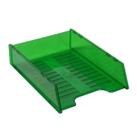 Desk Tray Italplast Multi Fit I60 Tinted Green