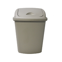 Waste Bin Heavy Duty With Swing Top Lid 42 Litre I182 