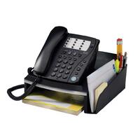 Telephone Stand Italplast Workspace Black I369