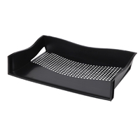 Desk Tray Recycled ENVIRO Black A4 Landscape Marbig 86360 - per tray 