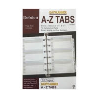 Dayplanner KT3001 Pocket Organiser Tabs A to Z - 