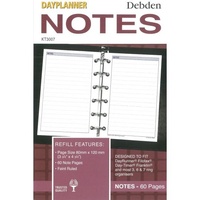 Dayplanner KT3007 Pocket Organiser Notes - each 