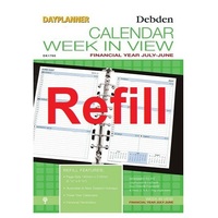 Dayplanner DK1760 Refill Desk Financial Week 21/22 7 rings