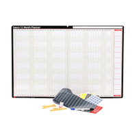  Year Planners 12 Month Undated 605x900mm Sasco 10470 