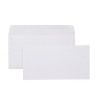 Envelope 120x235 DLX [PrS] Box 500 Cumberland 605211 white Press Self Seal