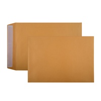 Envelope 324x229 C4 [PnS] Gold  85gsm box 250 Cumberland 612322 Strip Peel and Seal