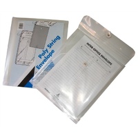 Poly String Envelope C4 Colby 155A each 315x260mm and 30mm gusset