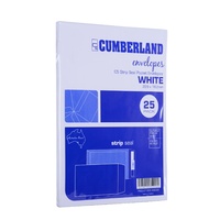 Envelope 229x162 C5 [PnS] box  25 Cumberland 906333 White PS Peel N Seal