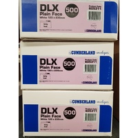 Envelope 120x235 DLX [PnS] Box 500 Cumberland 605311 white Strip Peel and Seal