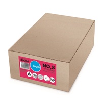 Envelope 130x180 [LnS] box 500 White Tudor 140094 Lick n Stick Cartridge Banker Opens on the long side