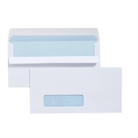 Envelope 110x220 DL [WF1] [PrS] [Sec] box 500 Tudor 140034