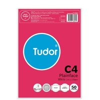 Envelope 324x229 C4 [PnS] White box  50 Tudor 140263 Strip Peel and Seal