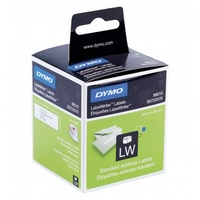 LabelWriter 28x89mm WHITE Dymo x2 Rolls #S0722370 Standard Address 99010 130 labels x2 is pack 260