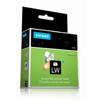 Dymo LabelWriter Multi Purpose Square Paper White 25.4 x 25.4mm 30332 / 929120 Box 750 Labels 