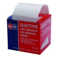 Label dispenser box 36x63mm Roll 500 Permanent QuikStik MR6336 80164RPM