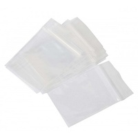 Zip Lock Bags  75x100mm Pack 100 Vic and QLD not stocked NSW 40 micron