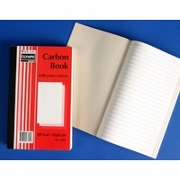 Plain Ruled Carbon Books 8x5 Triplicate 605 07251 - each 