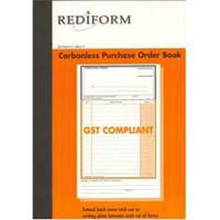 Purchase Order Book 8x5 Duplicate SRB201 pack 5 Rediform 