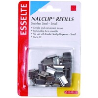 Clipper Small Nalclip Refill 15 sheet box 50 45199 clips only Size 10x9x3mm 