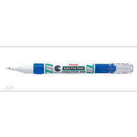 Correction Pen  Pentel ZL72W WHITE X-Fine Steel Point box 12 