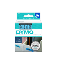 Dymo Label Tape D1 12x7m Black on Blue Tape
