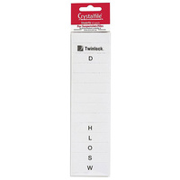 Suspension File Crystalfile SQ White A-Z 111540 pack 50