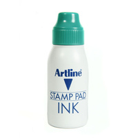 Stamp Pad Ink 50cc Green ESA-2N Artline 110504 - bottle 