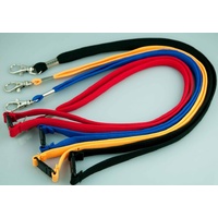 Lanyard Breakaway Assorted pack 20 D Clip LD219 (5 Black +3 of each other colour) 