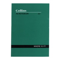 Notebook A5 Where Is It Indexed 937 120 Page Collins 04614