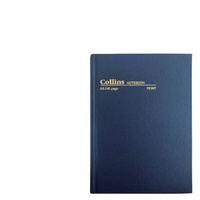 Notebook A5 Feint Ruled 240 pages Blue Collins 05600 - each 