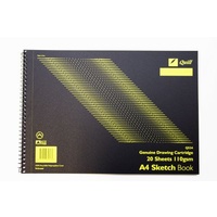 Sketch Book Quill A4 Q534 10534 - PACK 10 