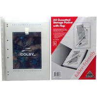 Binder Wallet A4 Document holder Pocket Velcro Closure Expandable Gusseted 30mm Colby 286-GPF