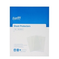 Sheet Protector A4  35 micron box 100 Bantex 203488
