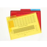 Letter File A4 With Secure Flap and Tab Pack 3 Marbig 2019699 