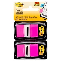 Flags Post it 680-BP2 Pink 25x43mm 2 pack 3M ID 70071205952