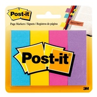 Page Markers Post-it 3m 25x75mm 671-4au Ultra Colours 0388736 - pack 4 Post-it