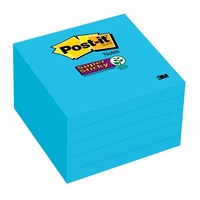 Post It Note  76x 76 654-5SSBE cube Blue notes pads Recycled 70005263523 #XP006002099