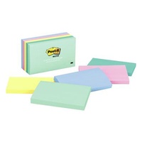 Post it Note  76x127mm 655-AST 100 Sheet pack 5 Marseille Colours