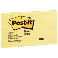 Post it Note  73x123 655-CT Yellow Neon 3m CITRUS 0379412 - pack 12 