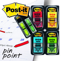 Flags Message Post it 680-SH4VA Value Pack 200 Sign Here Flags Plus 48 Arrow Flags FREE #70005049005
