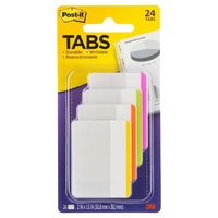 Tabs Post It Durable 50mm 686F-1BB Filing Tabs Per Pack hanging file Pink Lime Orange Yellow